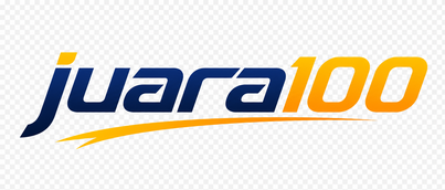 Logo juara100 di halaman beranda